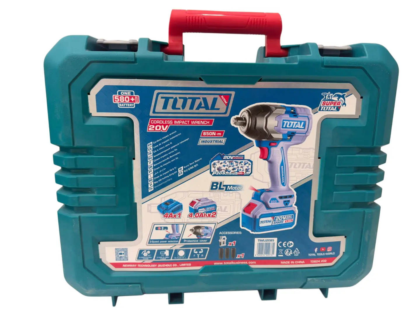 بکس شارژی توتال 850نیوتنکد کالا TlWL12085